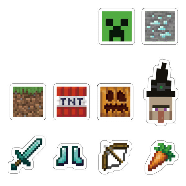 MINECRAFT マインクラフト フレークシール A[エンスカイ]