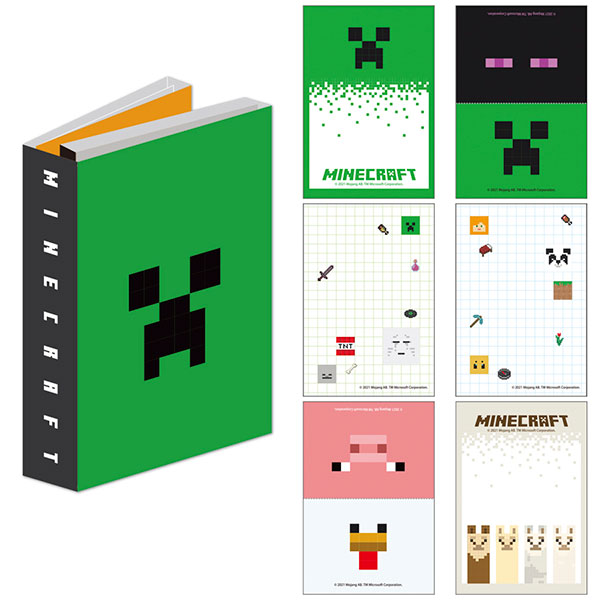MINECRAFT マインクラフト パタパタメモ A [ensky(エンスカイ)]