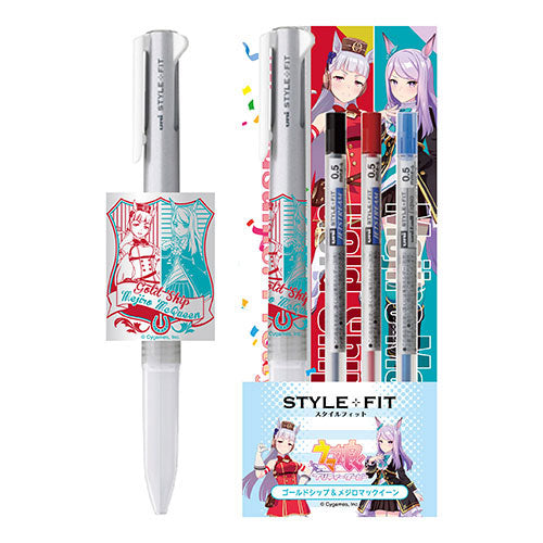 ウマ娘 プリティーダービー スタイルフィット(3色ホルダー) 2.ゴールドシップ&メジロマックイーン [ensky(エンスカイ)][キャラ文具]