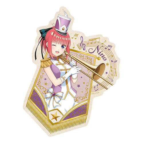The Quintessential Quintuplets Movie Travel Sticker (Marching Band) 2. Nino Nakano [ensky][Character Goods]