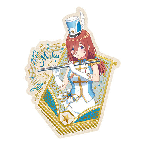 The Quintessential Quintuplets the Movie Travel Sticker (Marching Band) 3. Miku Nakano [ensky][Character Goods]