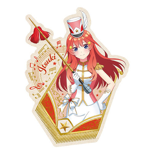 The Quintessential Quintuplets the Movie Travel Sticker (Marching Band) 5. Itsuki Nakano [ensky][Character Goods]