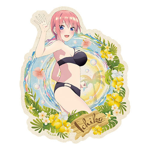 The Quintessential Quintuplets the Movie Travel Sticker (Swimsuit) 1. Ichika Nakano [Ensky][Character Goods]