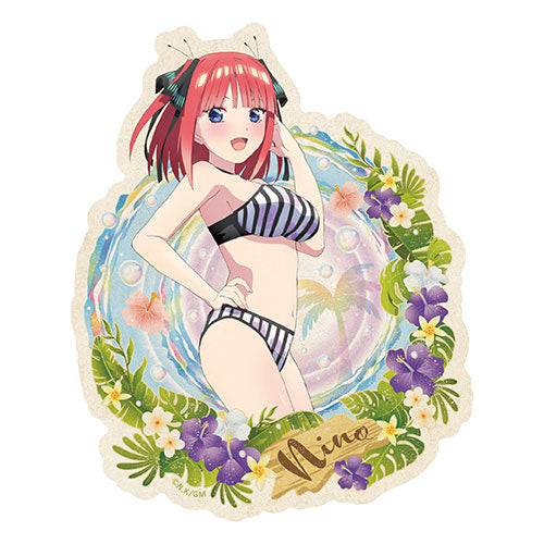 The Quintessential Quintuplets the Movie Travel Sticker (Swimsuit) 2. Nino Nakano [ensky][Character Goods]
