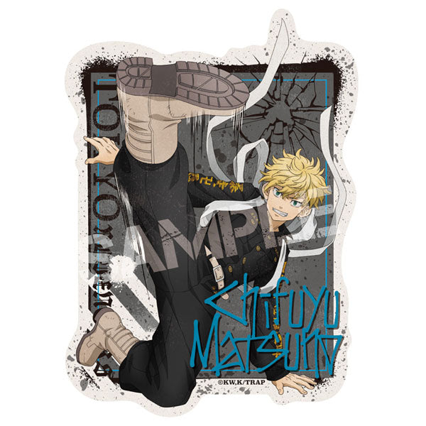 Tokyo Revengers Travel Sticker 5. Chifuyu Matsuno (Fight me!) [ensky][Character Goods]
