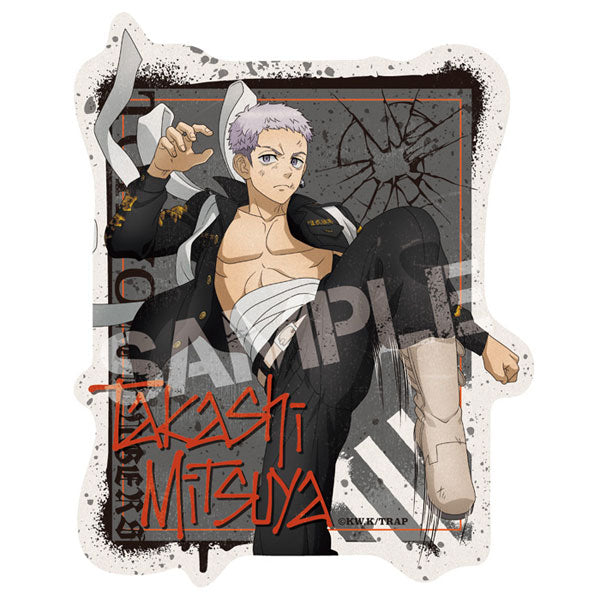 Tokyo Revengers Travel Sticker 6. Takashi Mitsuya (Fighting is my middle name) [ensky][Character Goods]