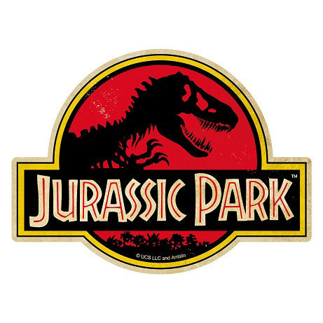 ジュラシックパーク JURASSIC PARK トラベルステッカー LOGO[エンスカイ]