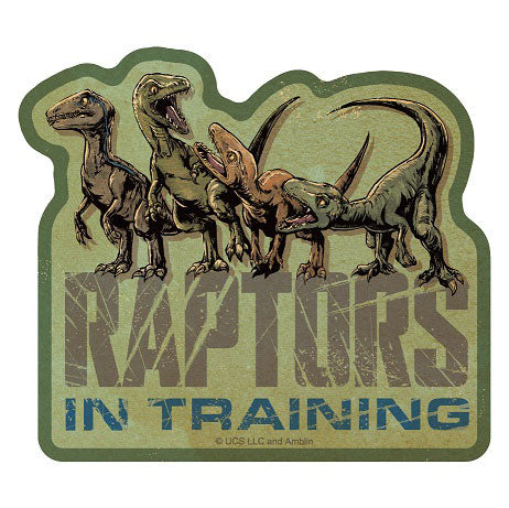 ジュラシックワールド JURASSIC WORLD トラベルステッカー RAPTORS [ensky(エンスカイ)][キャラグッズ]