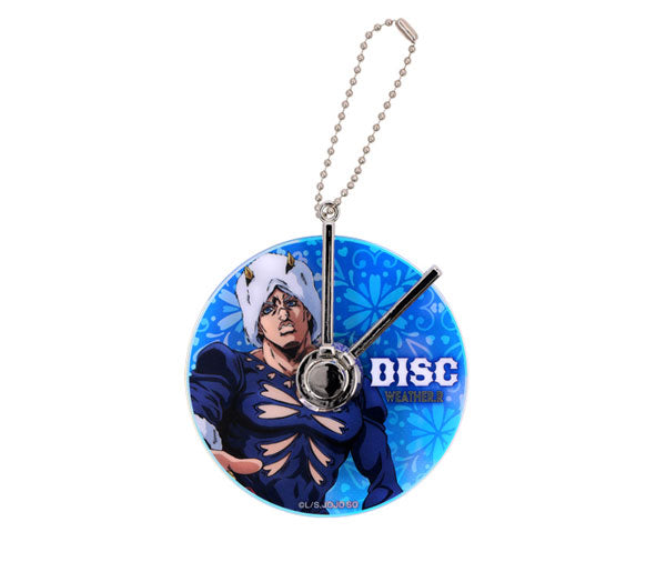 アニメ「ジョジョの奇妙な冒険 ストーンオーシャン」 DISCキーホルダー 4.ウェザー・R [ensky(エンスカイ)]