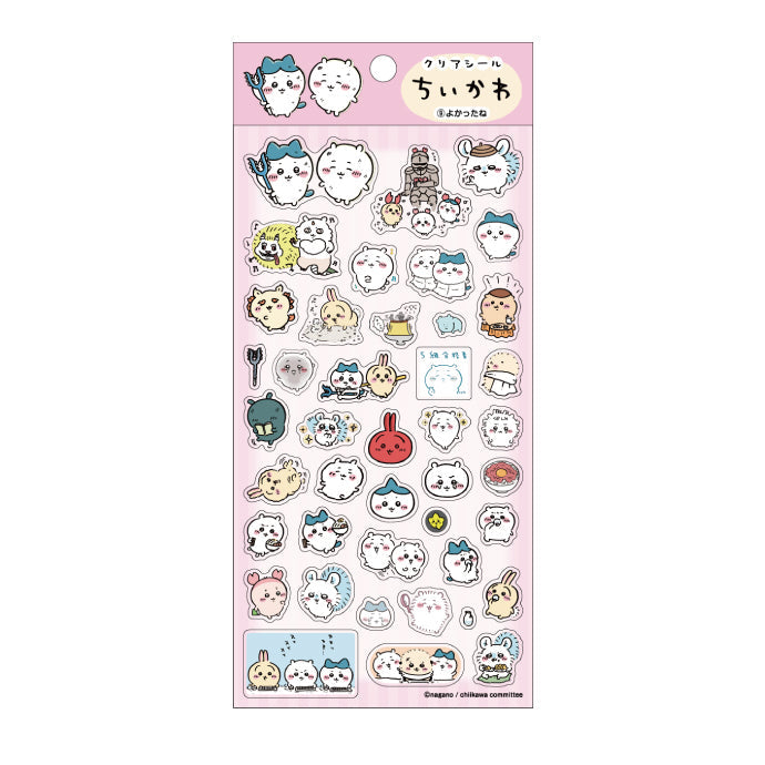 ちいかわ クリアシール ⑨よかったね[エンスカイ][GOODS][再販]