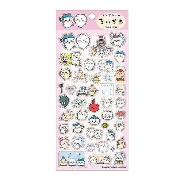 ちいかわ クリアシール ⑨よかったね[エンスカイ][GOODS][再販]