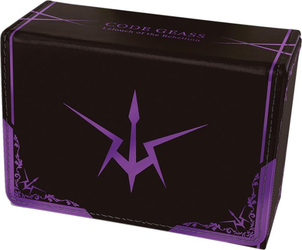 合皮製デッキケースW コードギアス 反逆のルルーシュ｢黒の騎士団｣[ブロッコリー][カードサプライ][新作]