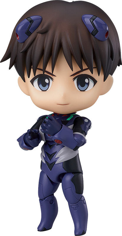 ねんどろいど 碇シンジ プラグスーツVer.(ヱヴァンゲリヲン新劇場版)[グッドスマイル カンパニー][フィギュア][再販]