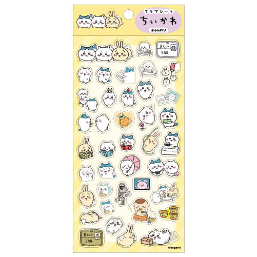 ちいかわ クリアシール ④ふんわり[エンスカイ][GOODS][再販]