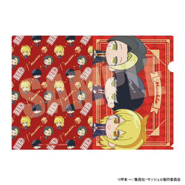 TVアニメ｢マッシュル-MASHLE-｣ まっち~ずクリアファイル 1.マッシュ&フィン&レモン[amie][GOODS][新作]
