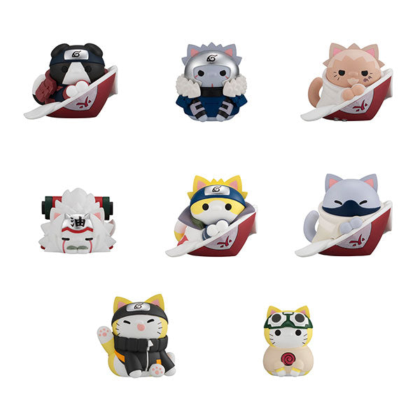 MEGA CAT PROJECT NARUTO-ナルト- 疾風伝 ニャルト! 師弟・絆編 1箱 8個入[メガハウス][トレーディング][新作]