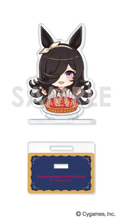 ウマ娘 プリティーダービー もぐもぐアクリルスタンド 5.ライスシャワー[ソル・インター ナショナル][GOODS][再販]
