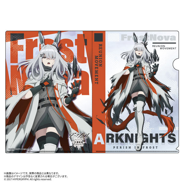アークナイツ【冬隠帰路/PERISH IN FROST】 A4クリアファイル フロストノヴァ[amiami][GOODS][新作]