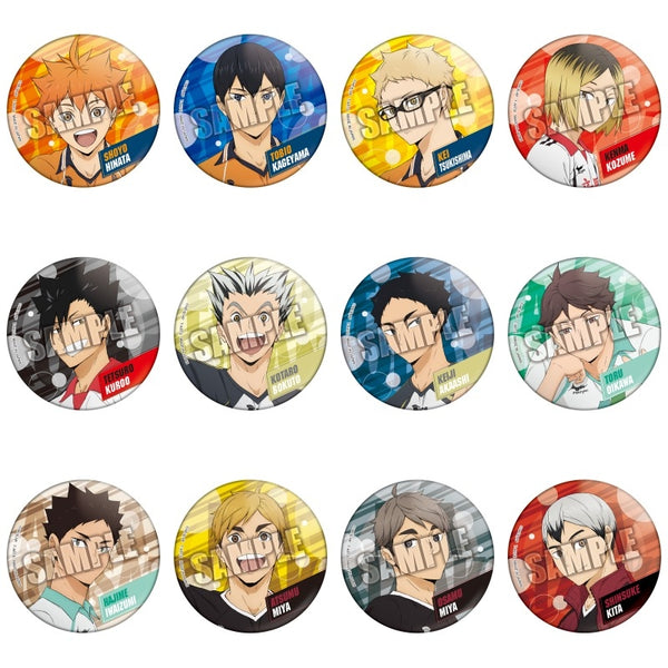 カラパレ ハイキュー!! スクールオブジェ 缶バッジ 1箱 12個入[タカラトミーアーツ][トレーディング][新作]