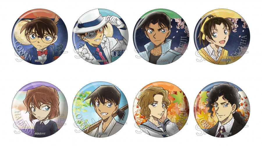 Detective Conan Vintage Series Can Badge Vol. 7, 1 pc [Twinkle] [Trading] [New Product]