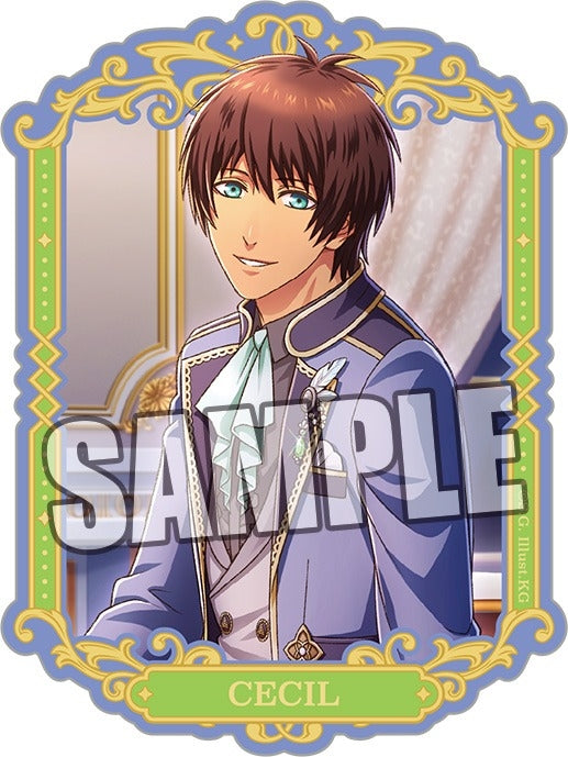 うたの☆プリンスさまっ♪ Shining Live  サテンステッカー Yes, Your Highness アナザーショットVer.｢愛島セシル｣[ブロッコリー][GOODS][新作]