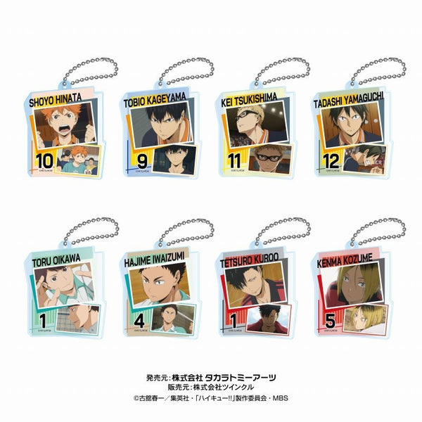 ハイキュー!! コラージュアクリルキーチェーンvol.2 BOX 8個入[タカラトミーアーツ][トレーディング][再販]