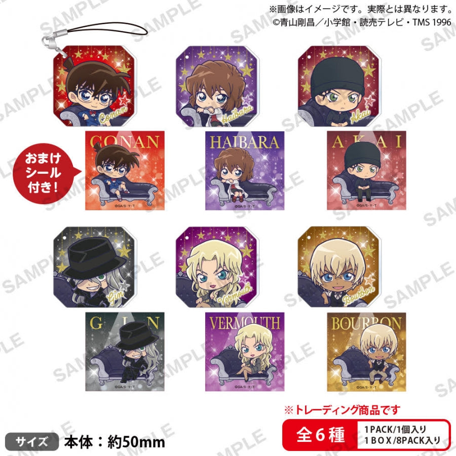 名探偵コナン ジュエルアクリルストラップ BOXver. 8個入[ブシロード クリエイティブ][トレーディング][新作]