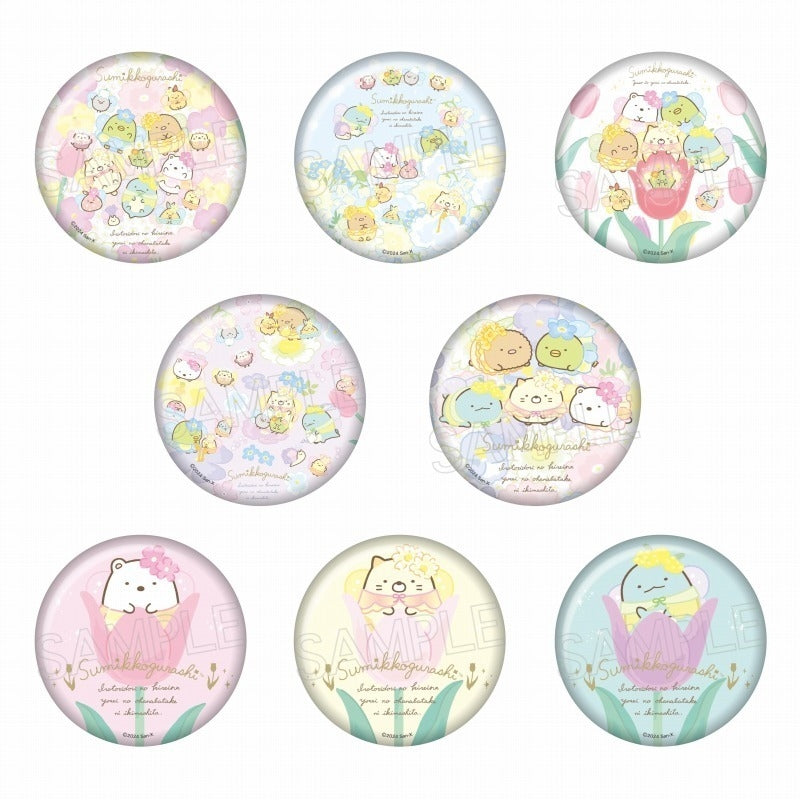 すみっコぐらし キラキラ缶バッジ Vol.4 1個[ツインクル][トレーディング][新作]