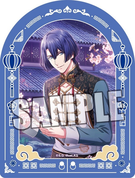 うたの☆プリンスさまっ♪ Shining Live サテンステッカー  花の雫に月は潤う アナザーショットVer.｢聖川真斗｣[ブロッコリー][GOODS][新作]