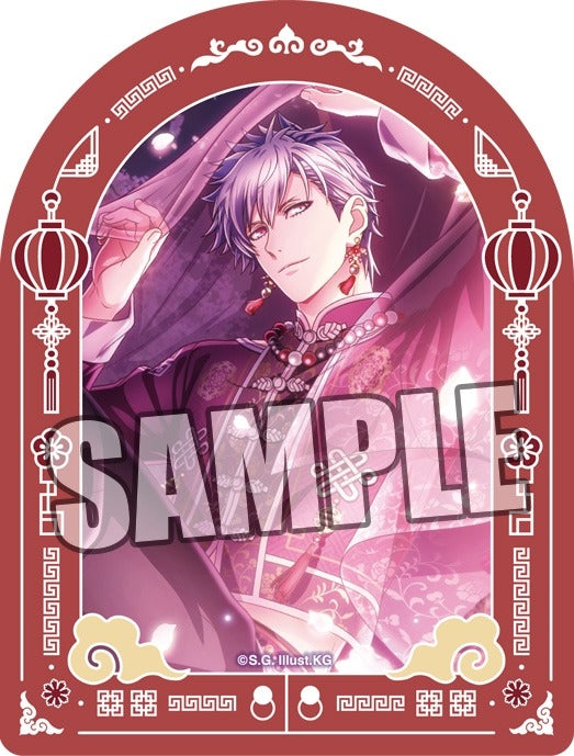 うたの☆プリンスさまっ♪ Shining Live サテンステッカー  花の雫に月は潤う アナザーショットVer.｢黒崎蘭丸｣[ブロッコリー][GOODS][新作]